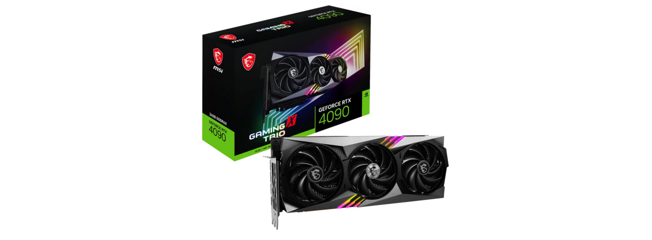 1009343-2 Graphics card GeForce RTX 4090 GAMING X TRIO 24G