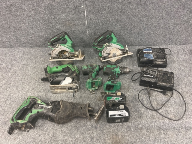 958418-1 Electric hand tools Hitachi 6 pcs