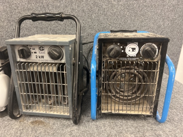 958420-2 Compressor with compressed air winding and heating fans Senco AC4504