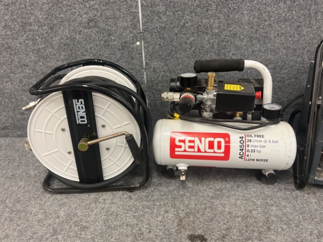 958420-3 Compressor with compressed air winding and heating fans Senco AC4504