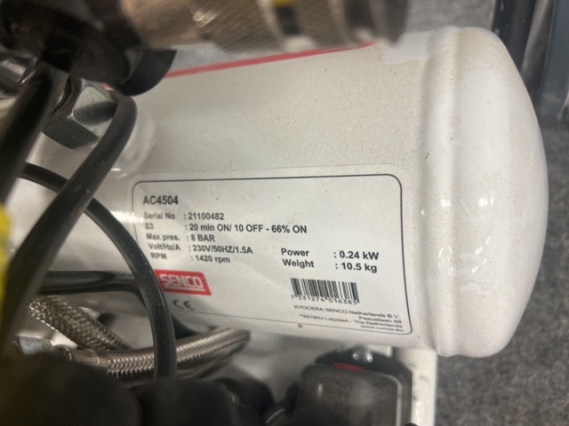 958420-5 Compressor with compressed air winding and heating fans Senco AC4504