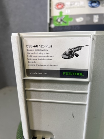 962797-7 Vacuum cleaner with diamond grinding, Festool, CTL MIDI I & DSG-AG 125