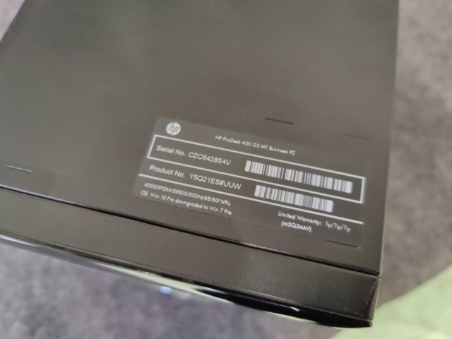 1013379-7 Desktop computer Hp ProDesk 400 G4