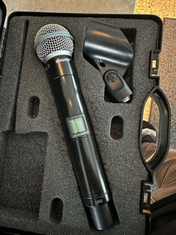 1002849-1 Shure Beta 58 Handmic L3 E 638-695 Mhz