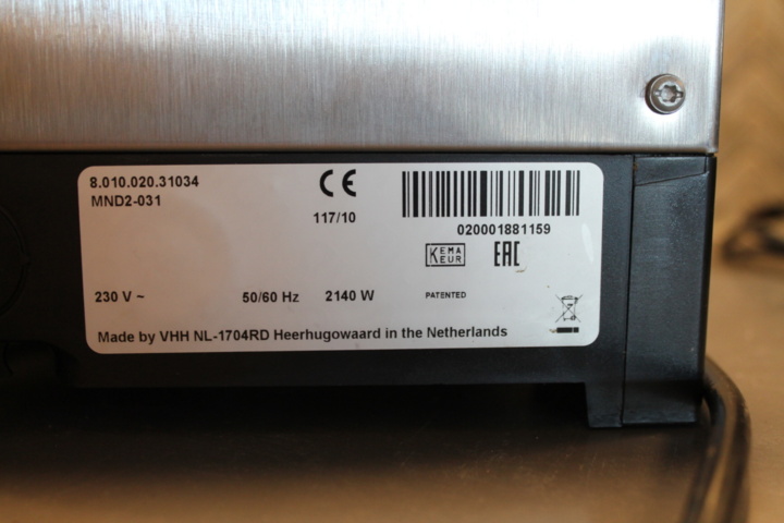 1004065-7 3 restaurant machines