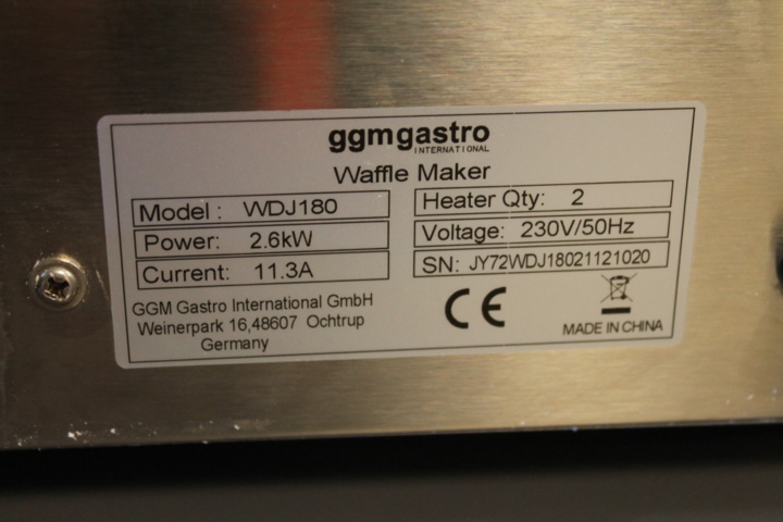 1004065-18 3 restaurant machines