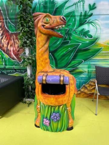 1014092-2 Dinosaur / Dragon Garbage can