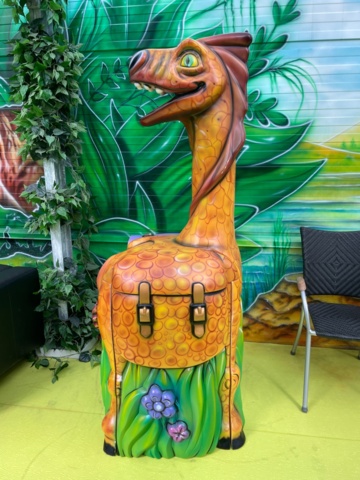 1014092-4 Dinosaur / Dragon Garbage can