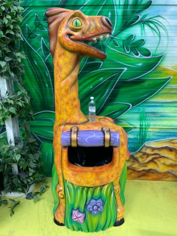 1014092-3 Dinosaur / Dragon Garbage can