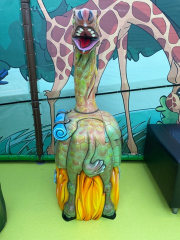 1014093-4 Dinosaur / Dragon Garbage can