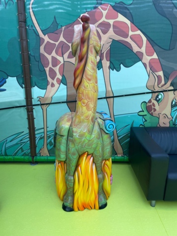 1014093-6 Dinosaur / Dragon Garbage can