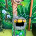 1014094-2 Dinosaur / Dragon Garbage can