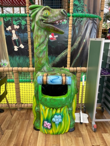 1014097-2 Dinosaur / Dragon Garbage can