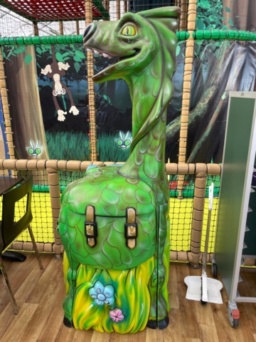 1014097-5 Dinosaur / Dragon Garbage can