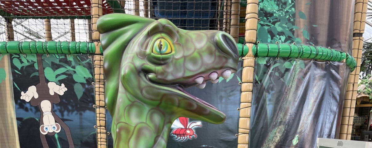 1014097-1 Dinosaur / Dragon Garbage can