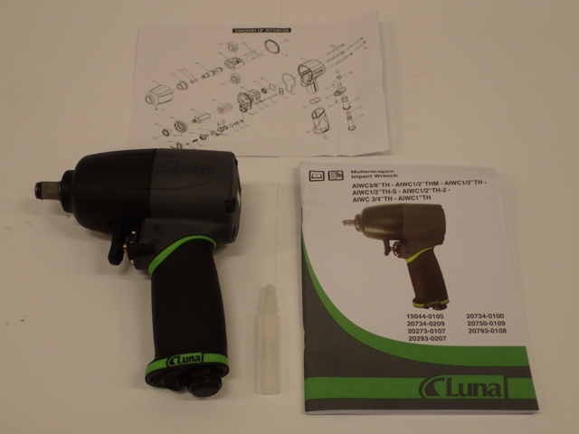 1014126-2 Nut driver Luna AIWC 1/2" THM (new in box)