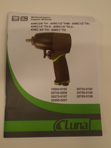 1014126-14 Nut driver Luna AIWC 1/2" THM (new in box)