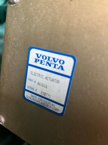 1012846-24 Volvo Penta Powerplant PWE 121 DG Stamford