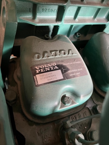 1012846-18 Volvo Penta Powerplant PWE 121 DG Stamford