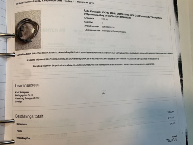 882146-29 Kawasaki VN750 Vulcan