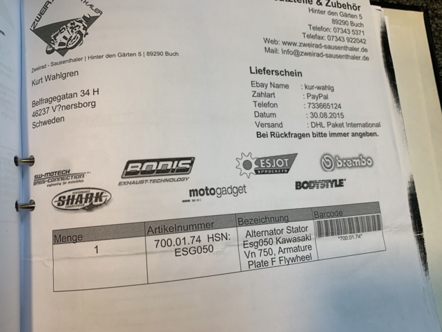 882146-31 Kawasaki VN750 Vulcan