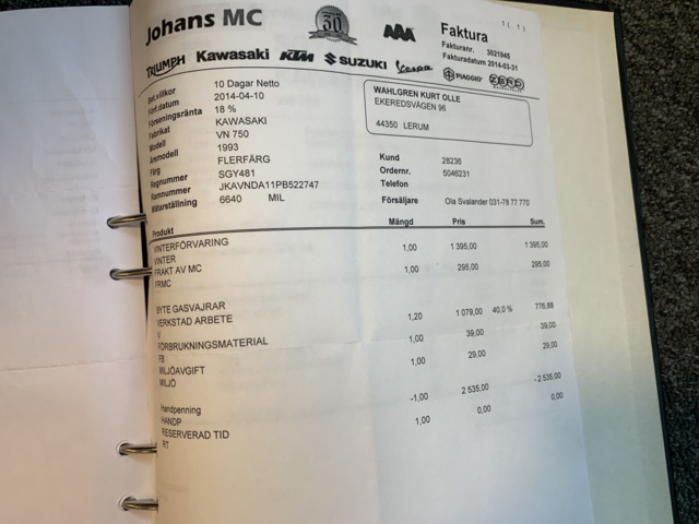 882146-38 Kawasaki VN750 Vulcan