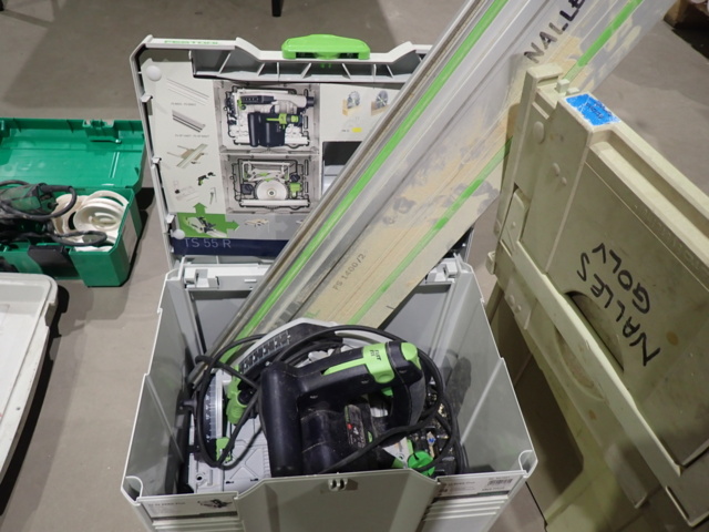 1012398-3 Festool tools, bench saw, hand router and more