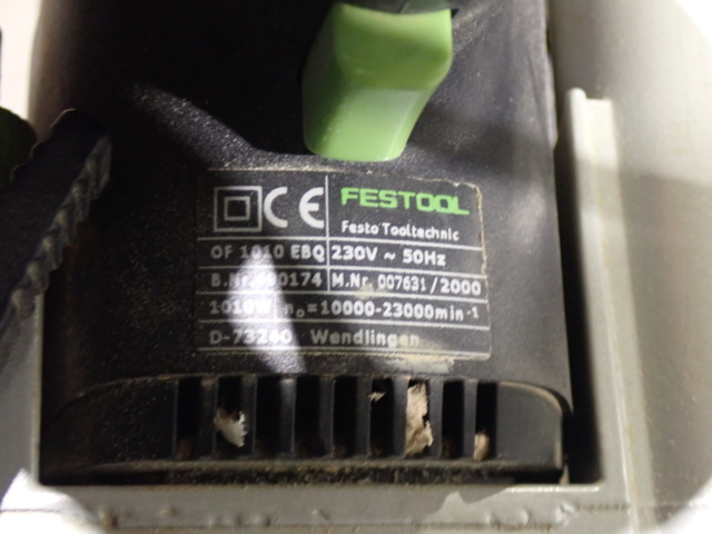 1012398-12 Festool tools, bench saw, hand router and more