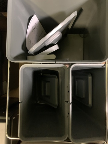 1014679-14 Assortment of dustbins & sorting bins