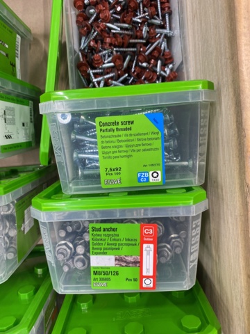 1014703-4 Screw assortment Essve