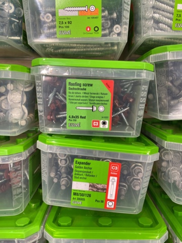 1014703-10 Screw assortment Essve