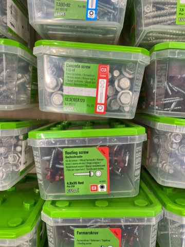1014703-13 Screw assortment Essve