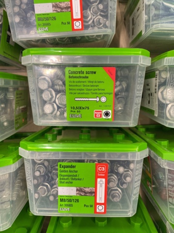 1014703-16 Screw assortment Essve