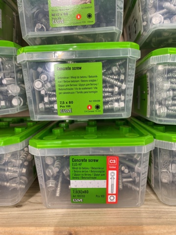 1014703-23 Screw assortment Essve