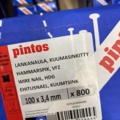 1014721-8 Hammer nails, diving nails & cardboard banded comb nails from Pintos