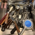 998455-52 Kitchen utensils, crockery, canteens, glasses, cutlery, etc.