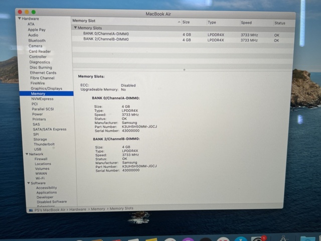 962814-20 MacBook Air (Retina, 13-inch, 2020)