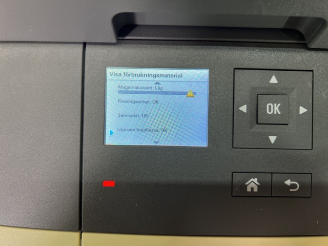 962815-25 Older MacBook Pro and printer Lexmark