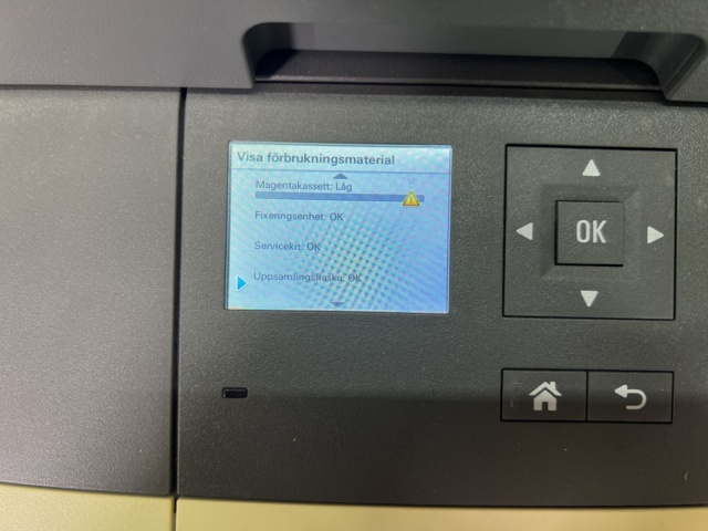 962815-26 Older MacBook Pro and printer Lexmark