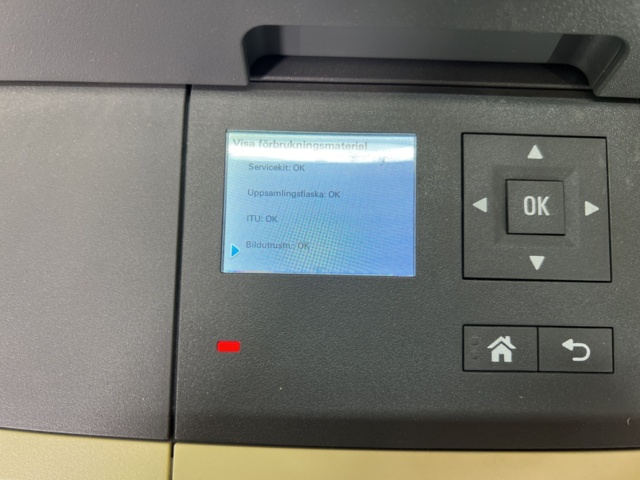 962815-27 Older MacBook Pro and printer Lexmark