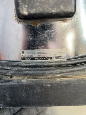 962819-7 Dammsugare, 2 st, Nilfisk och Euroclean
