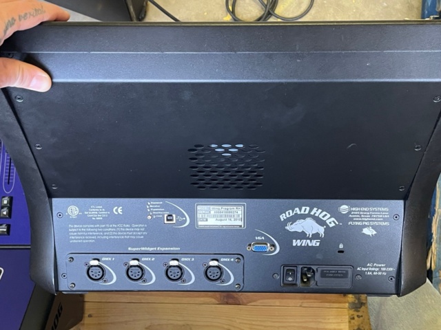 984307-3 High End Systems Road Hog 3 Programming+Playback Wing