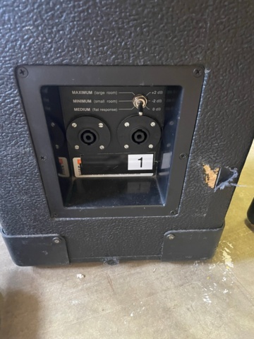 984308-2 Loudspeaker JBL MR822, 2 pcs