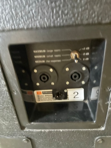 984308-3 Loudspeaker JBL MR822, 2 pcs