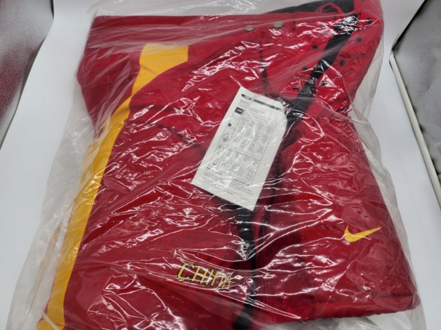 1015405-3 Nike Bauer hockey pants, yellow/red Size L - Shipping included