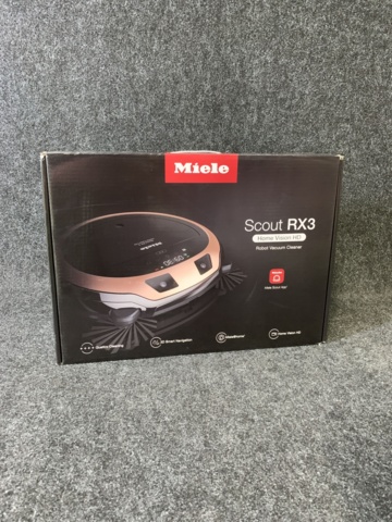 1014517-3 Robot vacuum cleaner Miele Scout RX3 Home Vision HD Rose gold