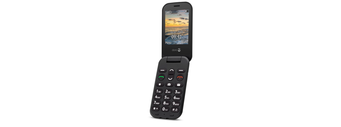 1014550-2 Mobile phone Doro 6038 Black