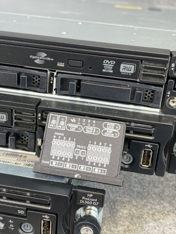 962824-10 HP ProLiant DL360 G7, 3 pcs