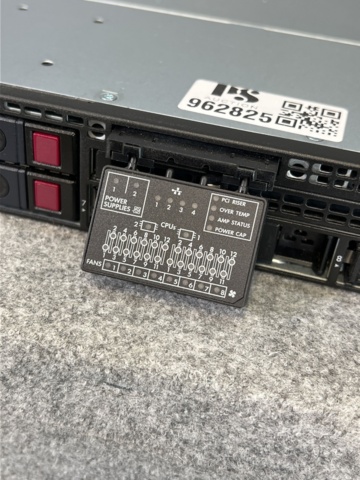 962825-6 Rack Server, HP ProLiant DL360 G8, 1st