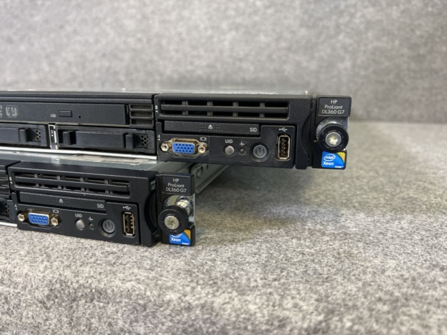 962826-3 Rack Server, HP ProLiant DL360 G7, 2 pcs